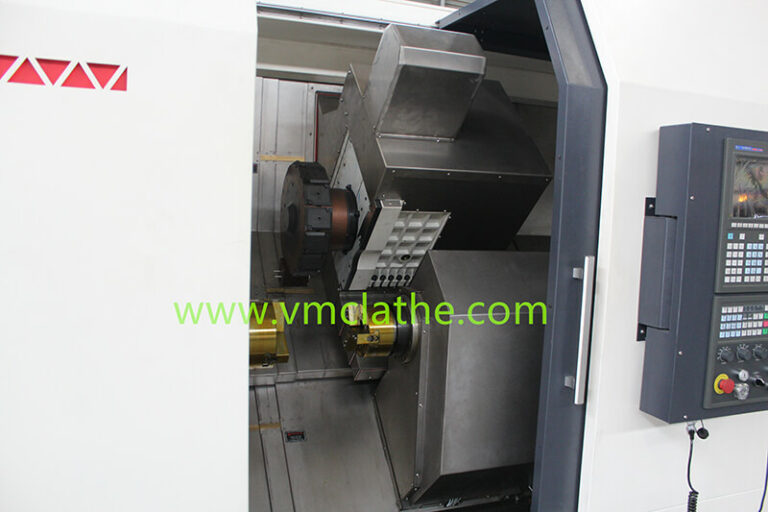 new lathe cnc slant bed cnc lathe machine TCK50S with sub-spindle live turret Y axis turning milling drilling threading