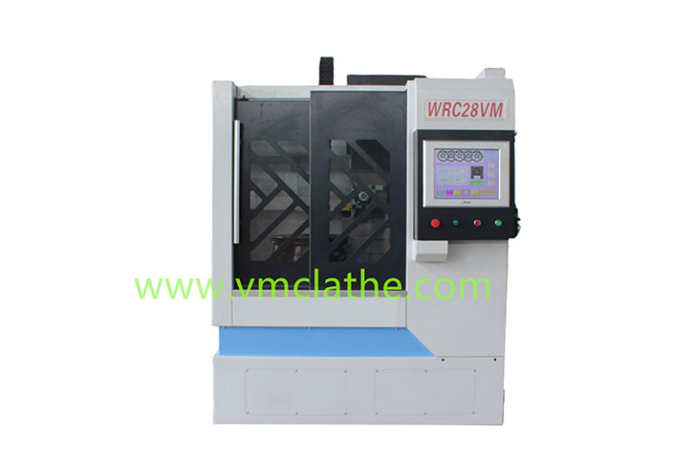 Diamond-Cutting-Alloy-Wheel-Rim-Repair-CNC-Lathe-Machine-vertical-type-WRC28VM-China-manufacturer