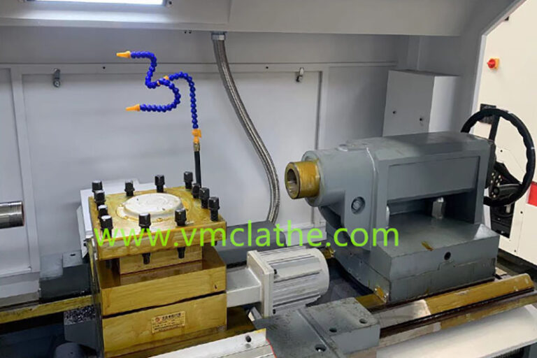 Direct-Factory-of-CNC-Lathe-flat-Bed-Turning-CNC-Machine-CK6161-with-8-station-turret