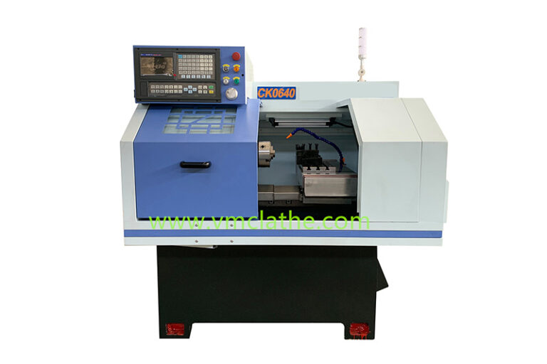 small size cnc lathe machine CK0640 for metal working