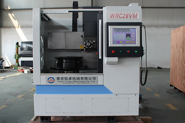 touch screen wheel repair machine