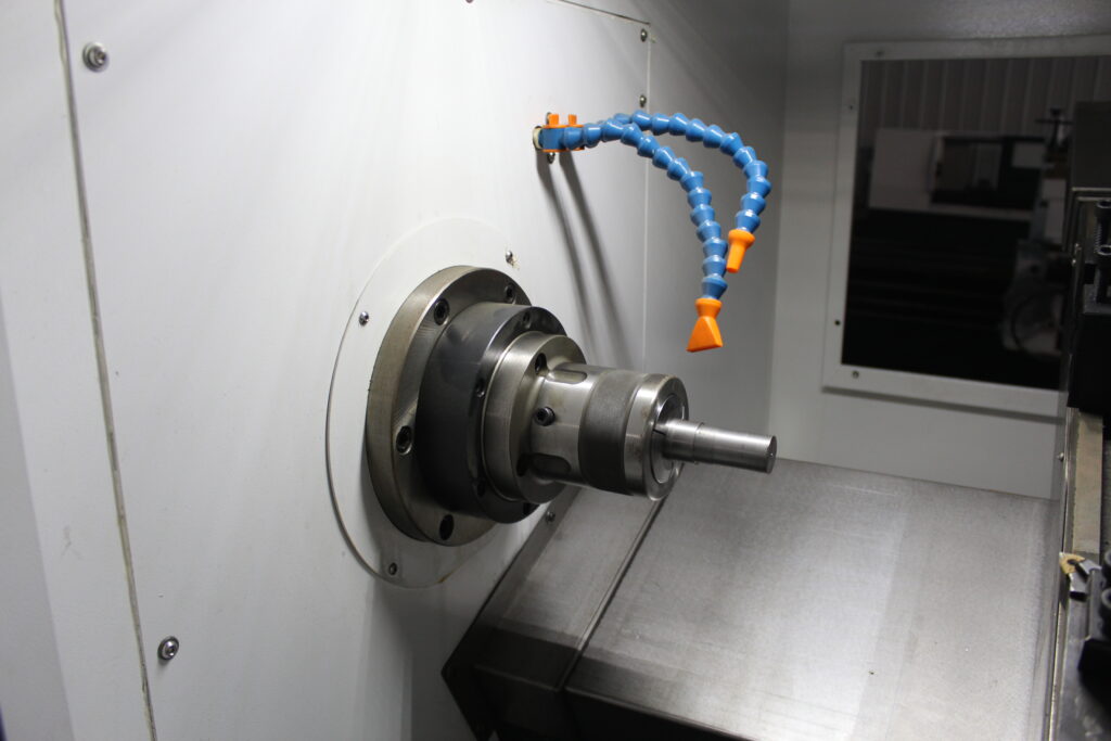 small size slant bed cnc lathe with gang type tool post