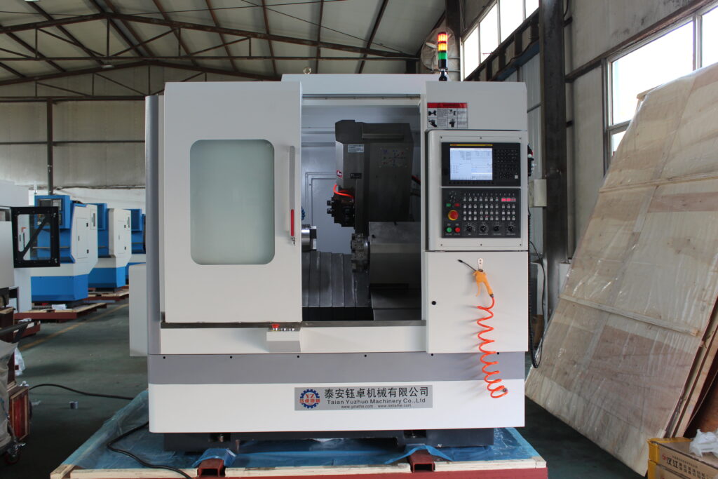 slant bed cnc lathe machine with live tools