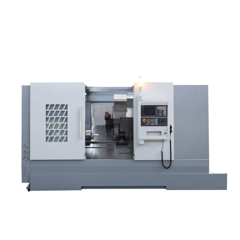 slant bed cnc lathe machine with live turret and Y axis