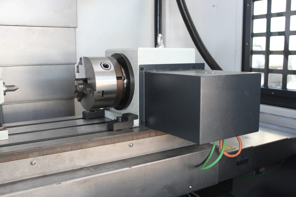 small mini size cnc machining center with 4th axis