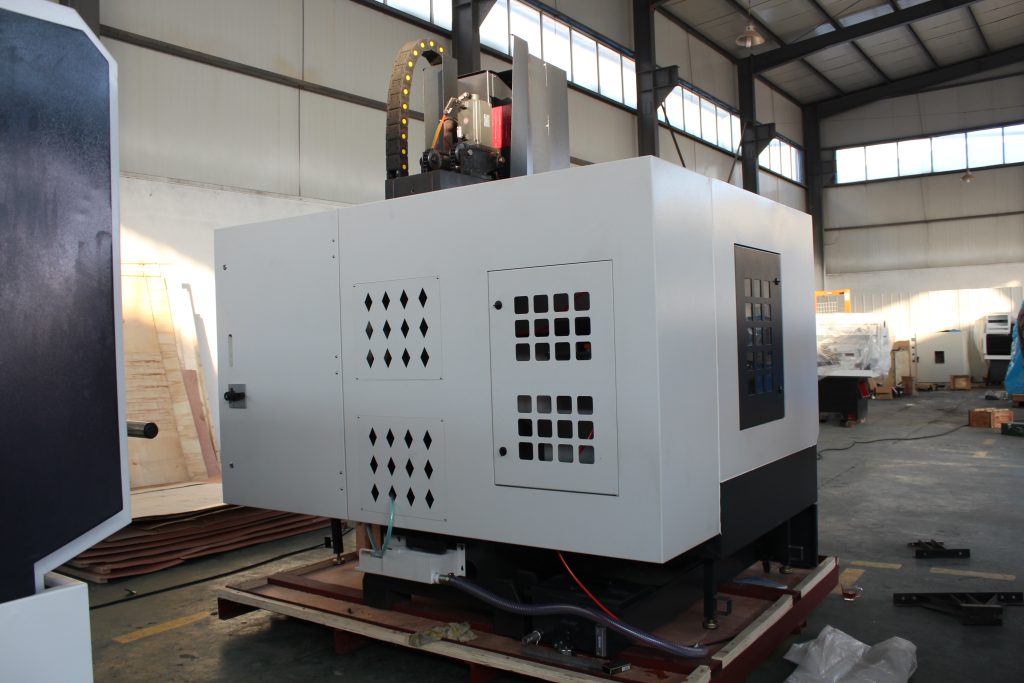 small mini size cnc machining center with 4th axis