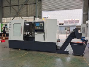 slant bed cnc lathe machine with live turret and Y axis