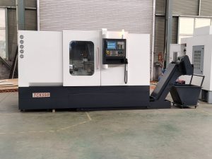 slant bed cnc lathe machine with live turret and Y axis