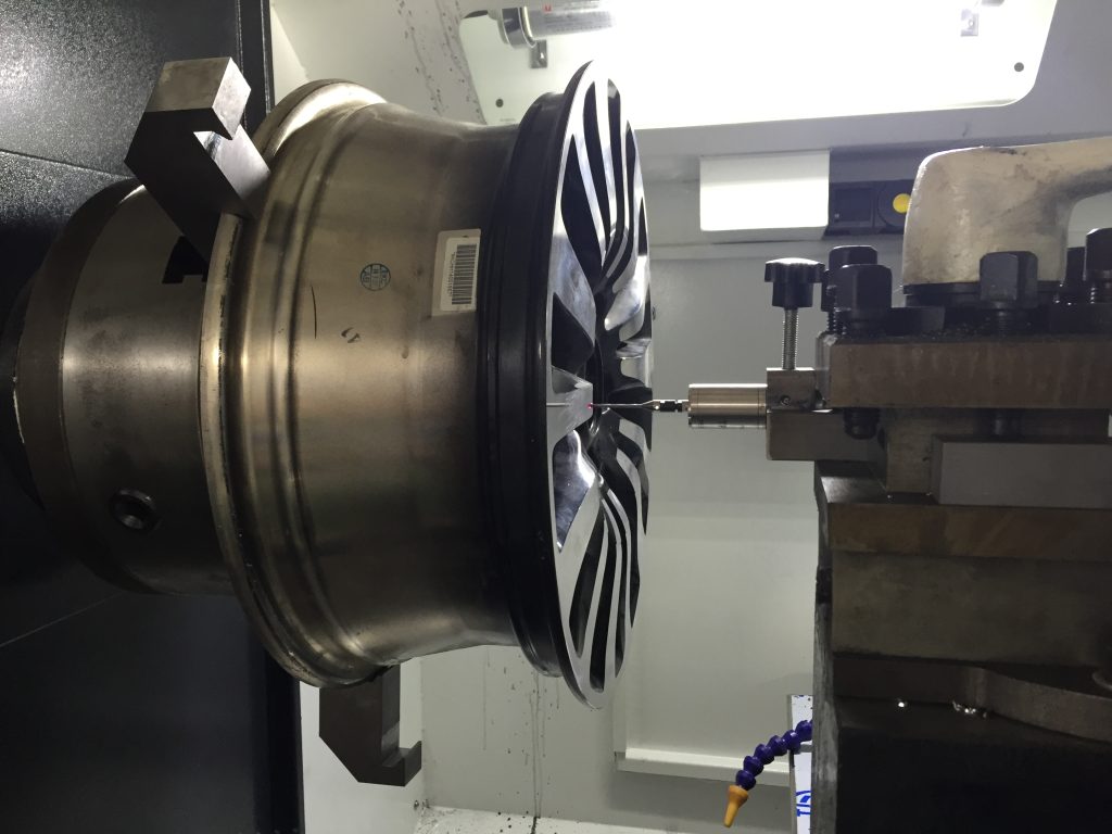 wheel repair surface cutting cnc lathe machine