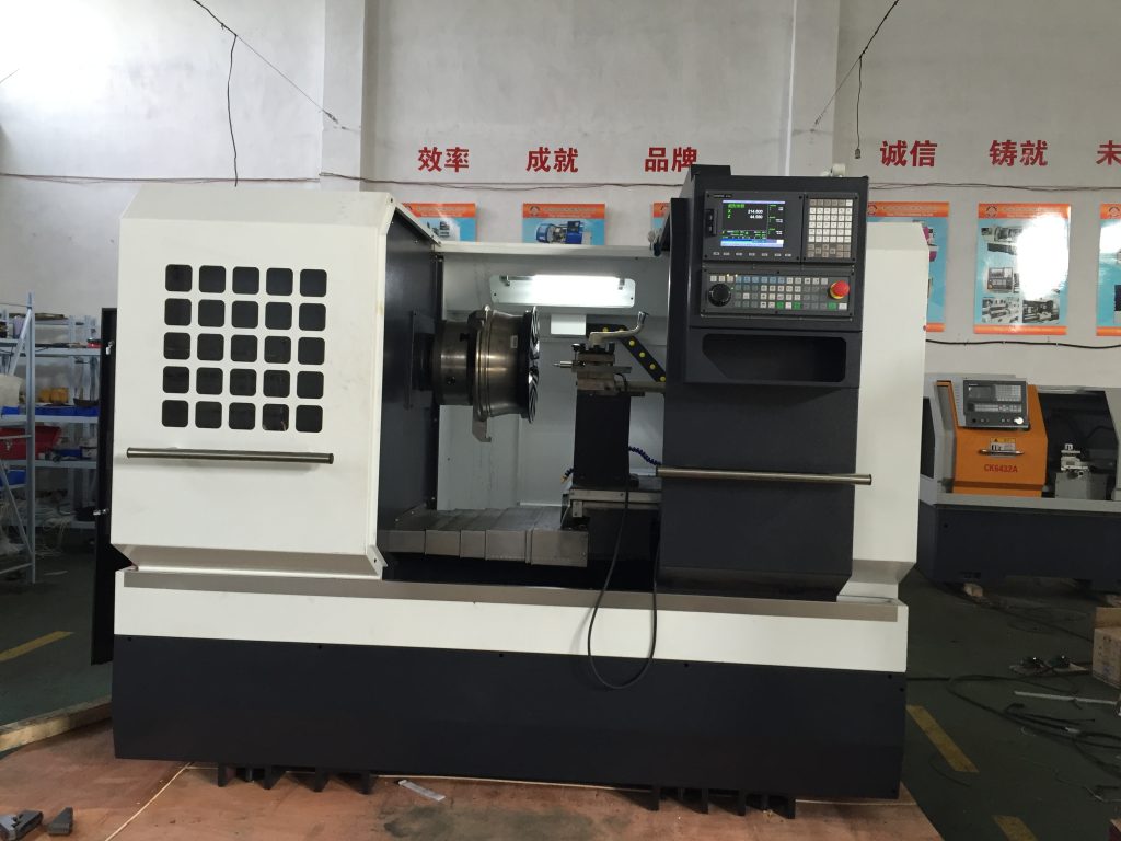 wheel repair surface cutting cnc lathe machine