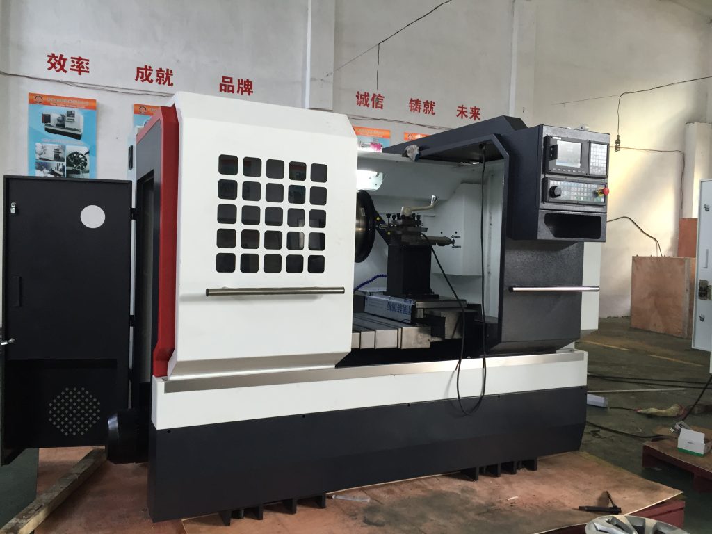 wheel repair surface cutting cnc lathe machine