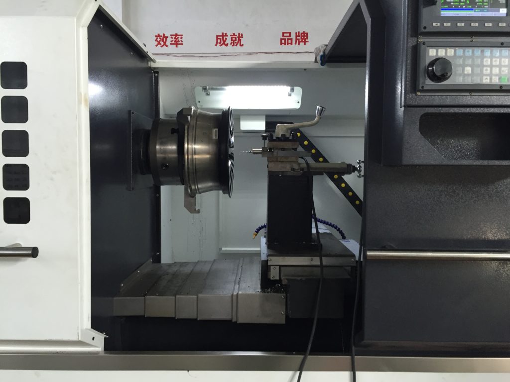 wheel repair surface cutting cnc lathe machine