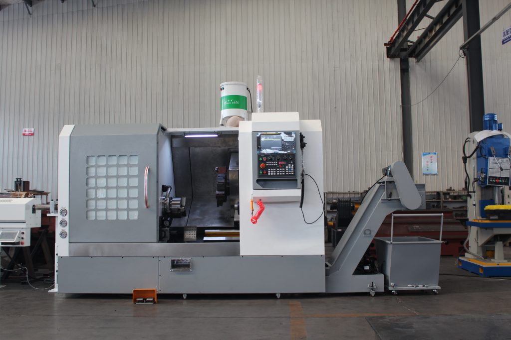 slant bed cnc lathe machine TCK550