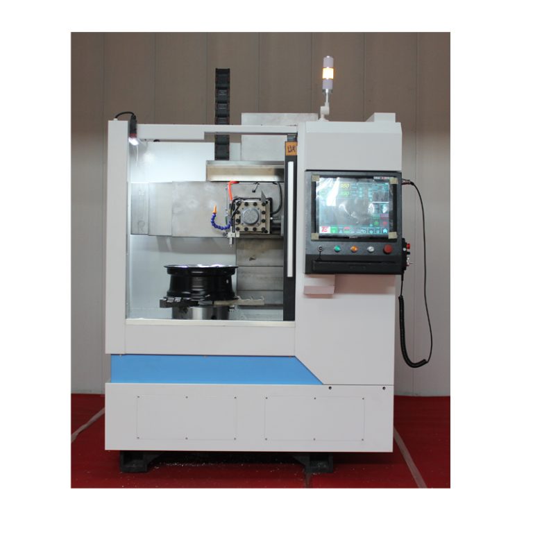 touch screen wheel repair surface cutting lathe machine