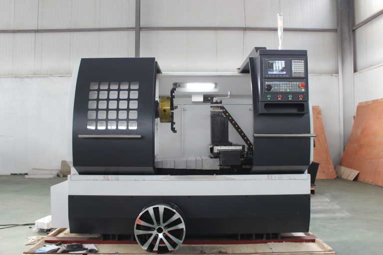 wheel repair cutting cnc lathe machine