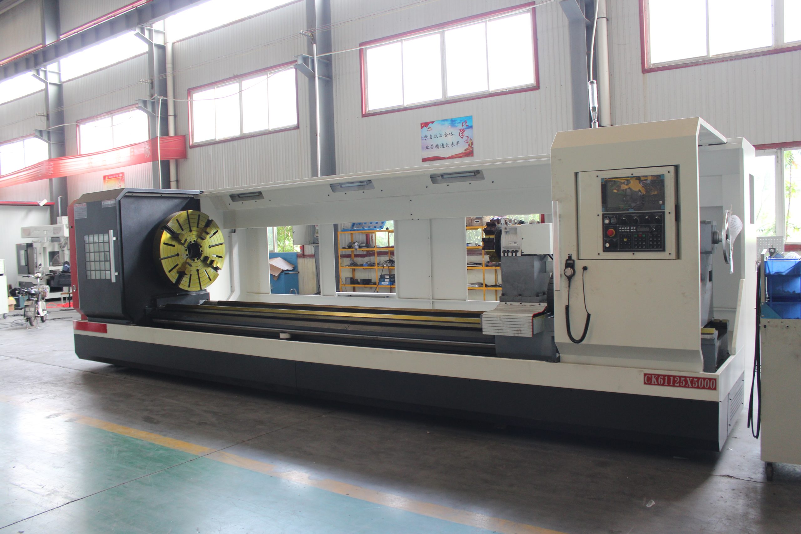 flat bed cnc lathe machine